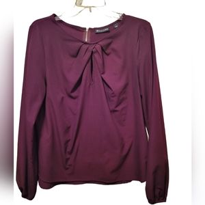New York & Co Lantern Sleeve Blouse